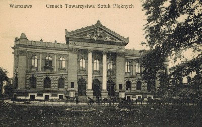 Grafika obiektu: Historic photographs of Zachęta