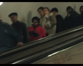 Zdjęcie pracy Chór w moskiewskim metrze