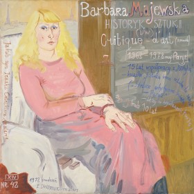 Zdjęcie pracy Portret nr 42 Critique d'Art (Barbara Majewska)